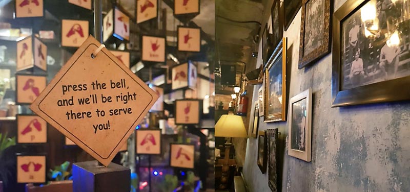 Review: Echoes Hudson Lane, GTB Nagar - Pink Column