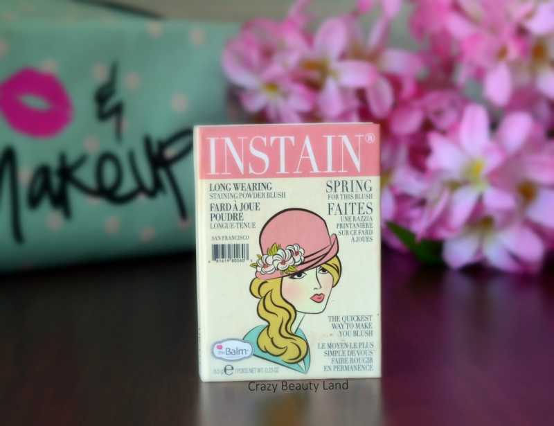 Review & Swatches: TheBalm INSTAIN Long-Wearing Powder Blush In Argyle