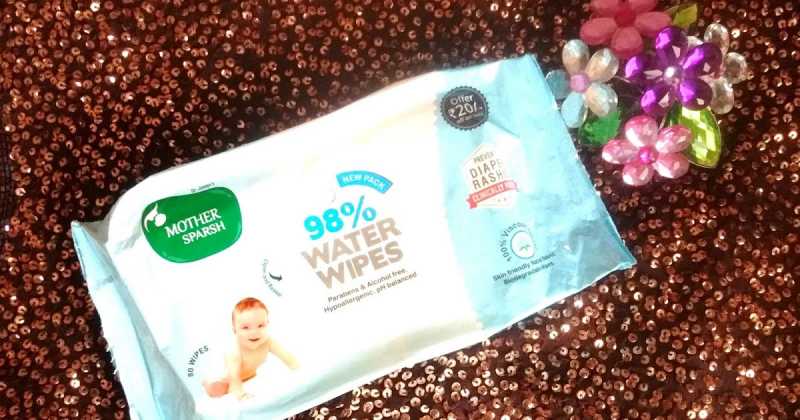 Review  Of  Mother  Sparsh  Baby Water  Wipes 