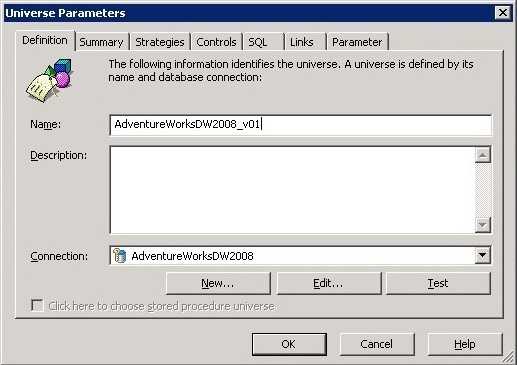 SAP BO Basics: Changing The Name Of An Existing Universe