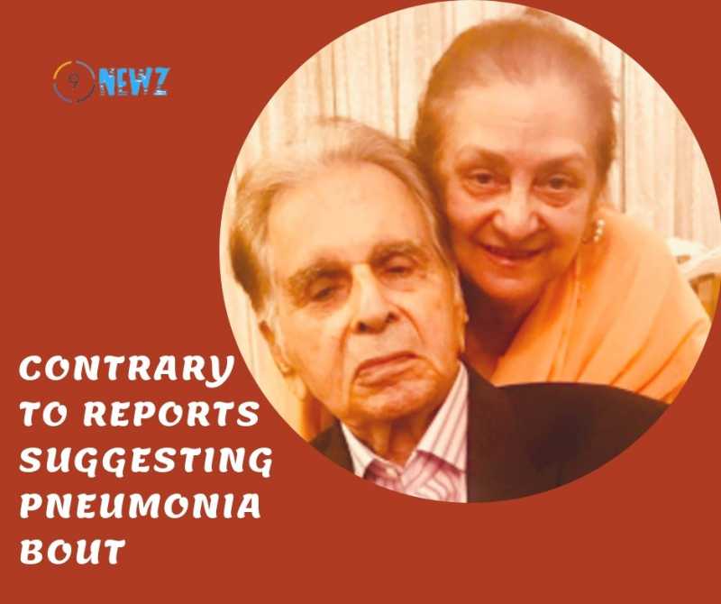 Saira Banu Slams Pneumonia Rumours Says Dilip Kumar Fine And Recovering At Home - Latest News, Breaking News Today - Bollywood, Cricket, Business, Politics