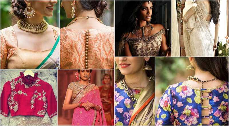 Sari Blouse Pattern That You Will Love - Bhommali