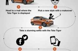 Selfie time with Tata Tigor! 