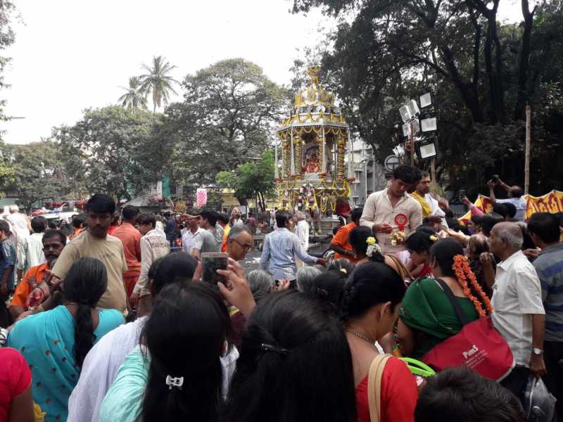 Silver Chariot Festival VV Puram Bengaluru