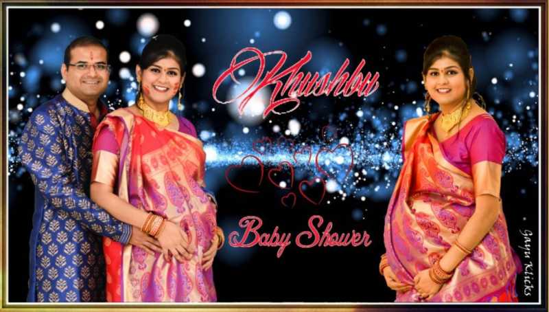 Sindhanai Chidharalgal: Khushbu & Jignesh Couple Shots / Maternity Photoshoot