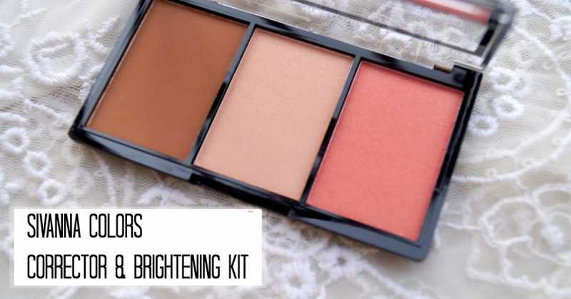 Sivanna Corrector And Brightening Kit Review | Nars Orgasm Dupe