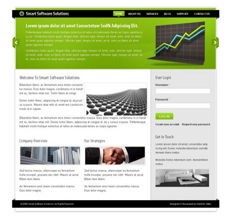 Smart Software Solutions Drupal 6 Theme