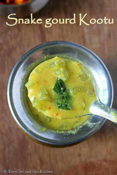Snake Gourd Kootu Recipe | Pudalangai Kootu