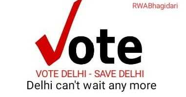 Social Media Campaign - VOTE DELHI SAVE DELHI