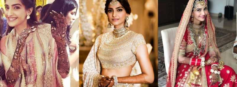 Sonam Kapoor Wedding Outfits | The Indian Beauty Blog | Indian Wedding