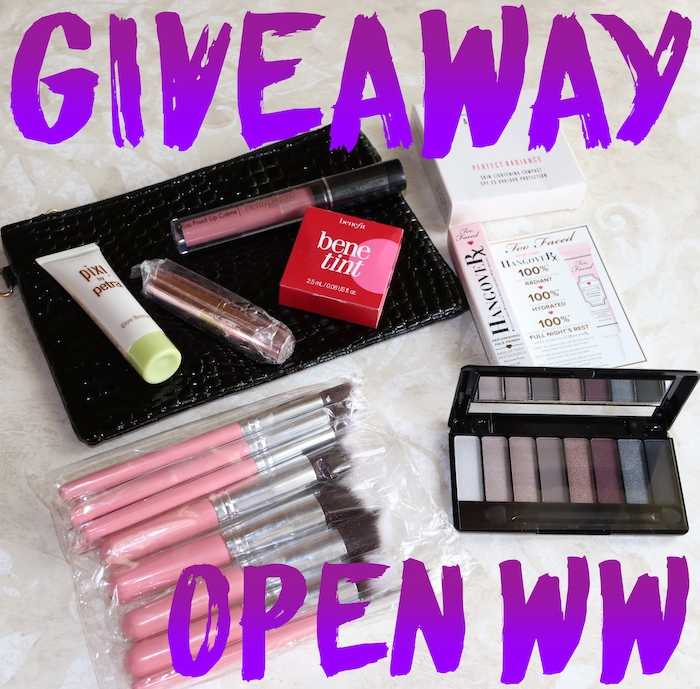 Spring 2019 Makeup Giveaway Open Worldwide