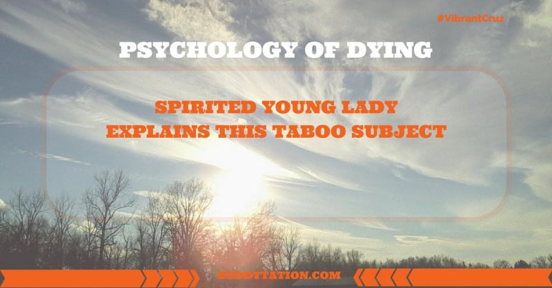 Stage Four Cancer Patient Revealing Psychology Of Dying