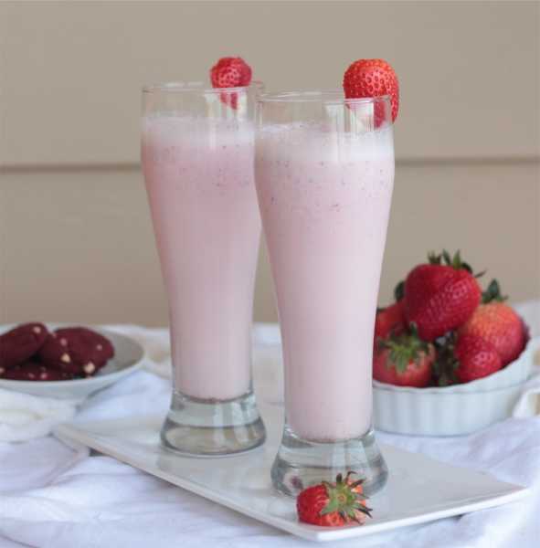 Strawberry Milkshake - Food-trails