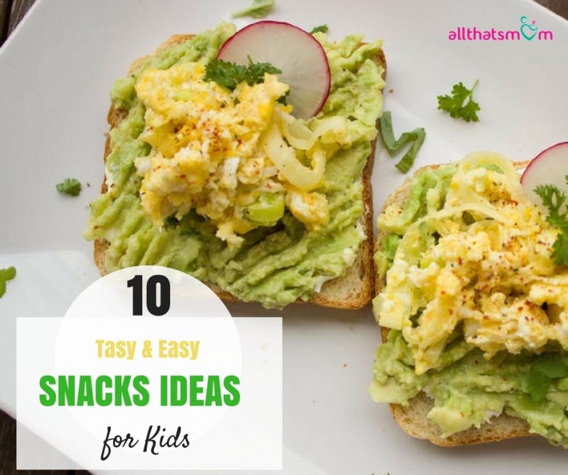 Super Easy Snack Ideas For Kids That Are Healthy & Yummy