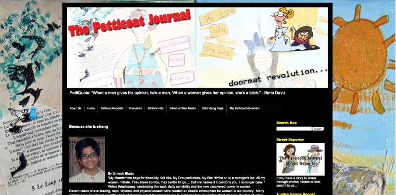 THE PETTICOAT JOURNAL