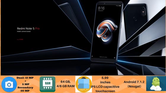 Techeezztech: Redmi Note 5 Pro Price And Features 