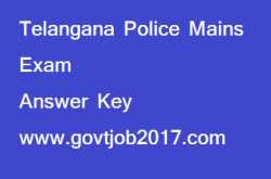 Telangana Police Constable Answer Key 2018 at www.tslprb.in - Government job 2018