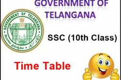 Telangana TS SSC/10th Class Time Table 2018 Download bsetelangana.org