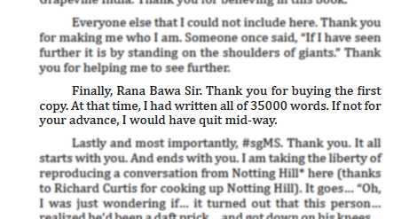 Thank You, Rana Sir!