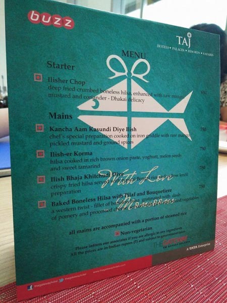 The Amazing Hilsa Festival At The Gateway Hotel, Kolkata