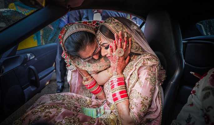 The Emotional Vidaai Moments! | Weddingplz