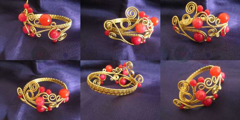 The Red And Gold Bangle