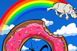 The Sweetness Run by Wendys Donuts. 