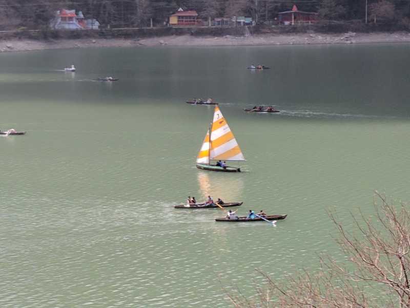The Boat Ride On Naini Lake 