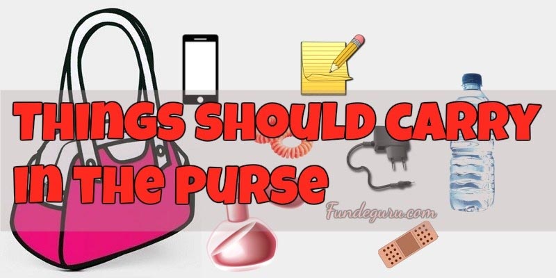 Things Should Carry In The Purse - FundeGuru