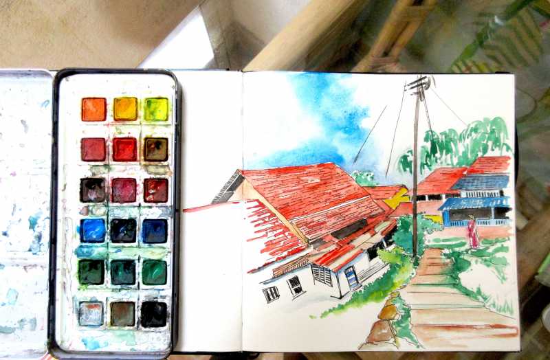 Tips, Tricks, And Techniques For Urban Sketching - Lonely Canopy Art & Travel