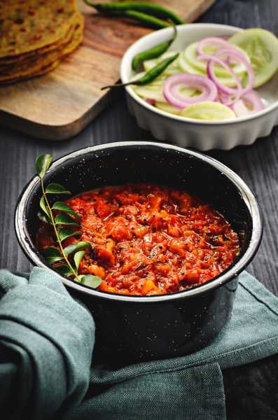Tomato Chutney | How To Make Tomato Chutney