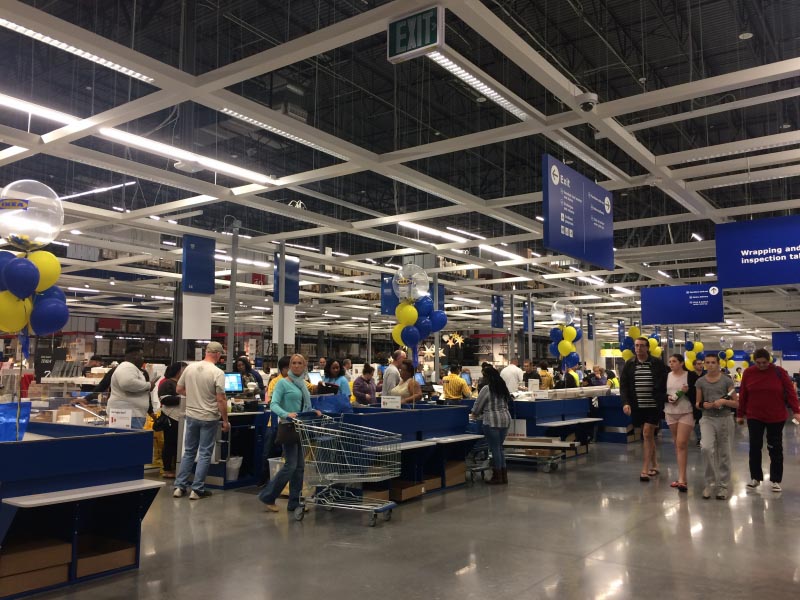 Took A Shuttle To Visit New Ikea In Jacksonville. Surreal