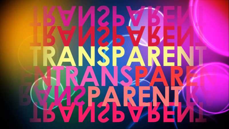 Transparent ~ Indisposed Pieces