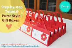 Tutorial: Purse style gift boxes