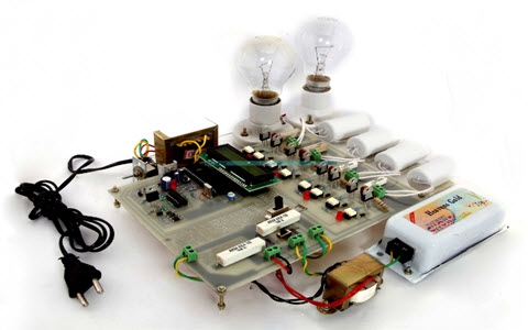 UPFC Related Display Of Lag And Lead Power Factor Project