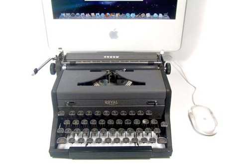 USB Typewriter For Tablets, Ipads And Computers