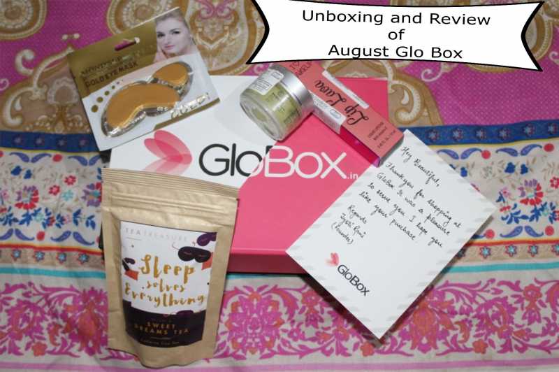 Unboxing And Review Of August Glo Box - FashionAndBeautyBlogger.com {FABB}