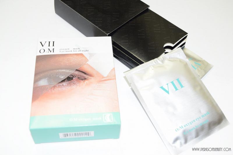 VII Code O2m Oxygen Eye Mask For All Night Repair Review
