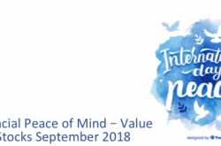 Value for Money Stocks September 2018 I Wealth Vidya I Value-Investing