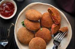 Veg Cutlet Recipe (With Air Fryer Instructions) - Cubes N Juliennes