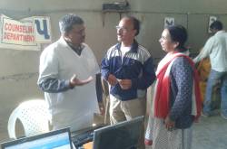 Volunteering at manav parivar matar