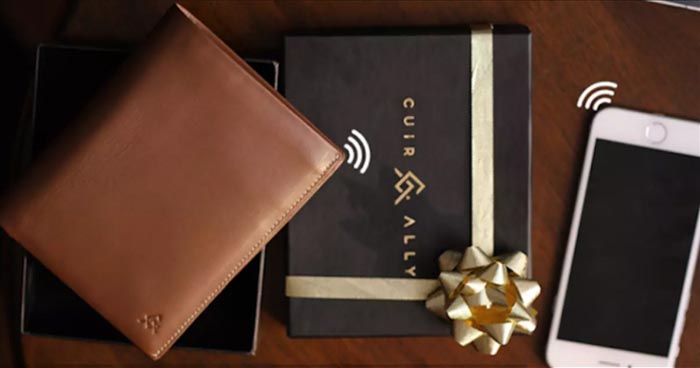 Voyager Smart Wallet By Cuir Ally - Never Lose Your Wallet Again