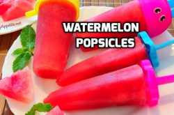 Watermelon Popsicles Recipe / Watermelon Ice cream / Summer Special Ice cream Recipes