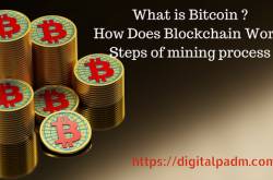 What is Bitcoin | How Does Blockchain Work | Steps of mining process ?