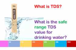 What is TDS and how much of TDS is suitable for drinking water? | Hozone