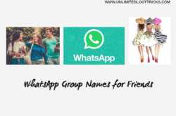 WhatsApp Group Names for Friends - Close Friends, Best Friends, College Friends & More