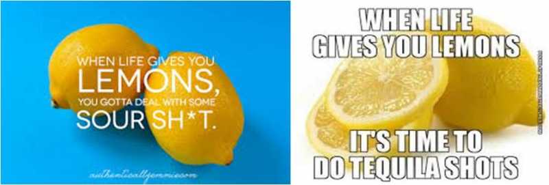 When Life Throws You Lemons.....