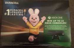 Win XBOX ONE consoles with Duracell