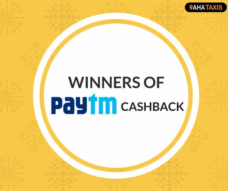 Winners Announced: Here Are The Lucky Winners Of Paytm Cashback Contest