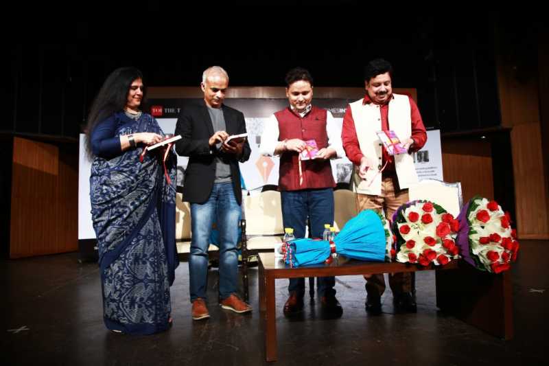 Write India Book 2 Launched At Times Lit Fest Delhi - Munni Of All Trades